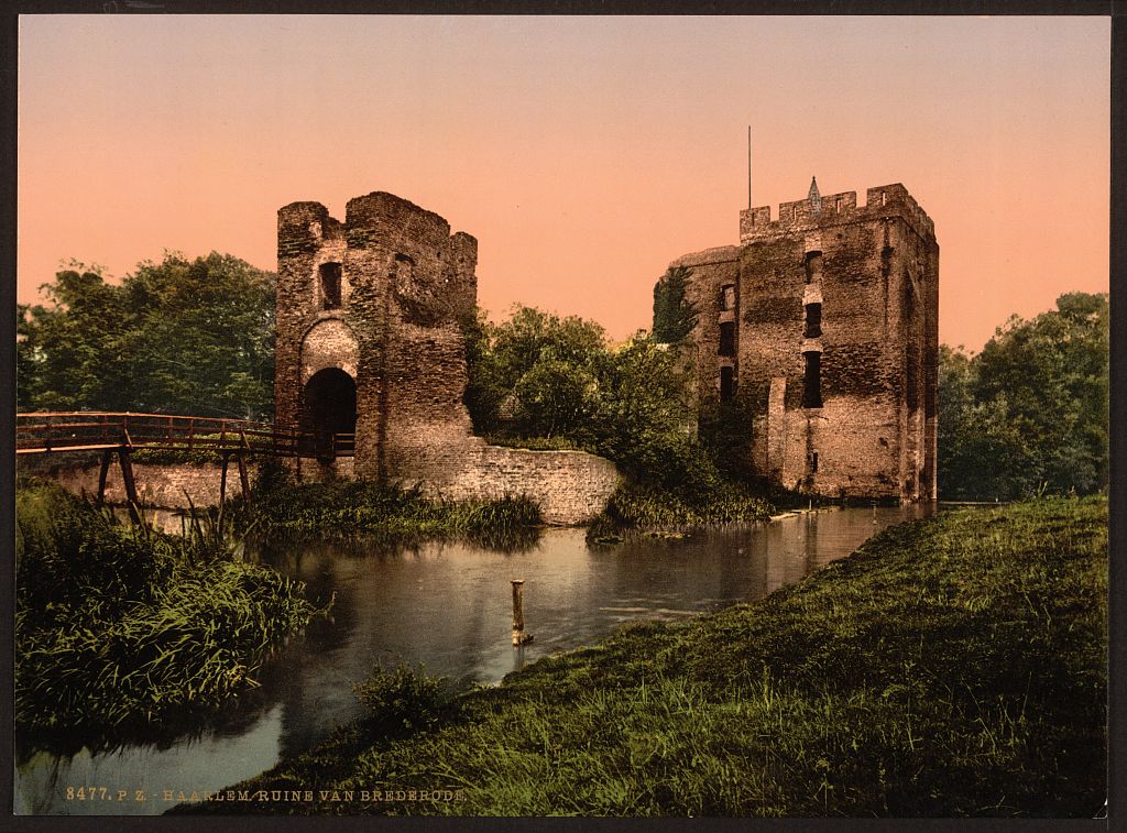 A picture of Ruins of Brederode, Santpoort, Holland