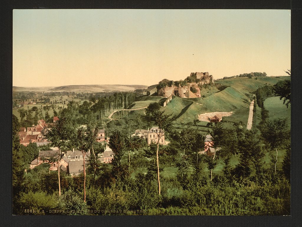 A picture of Ruins of the Castle of Arques, Dieppe, France