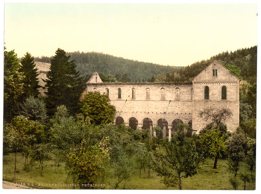 A picture of Ruins of the convent, Paulinzella, Thuringia, Germany