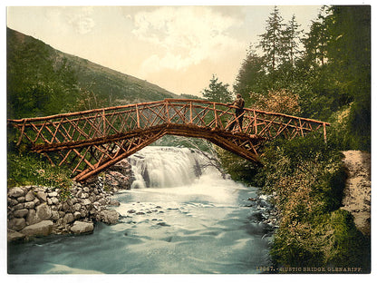 A picture of Rustic Bridge in Glenariff. County Antrim, Ireland