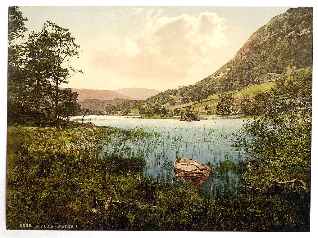 A picture of Rydal Water, I., Lake District, England