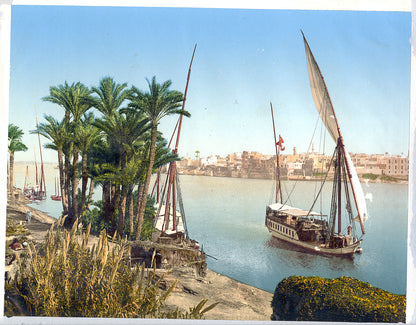 A picture of Sailboat on the Nile, Cairo, Egypt