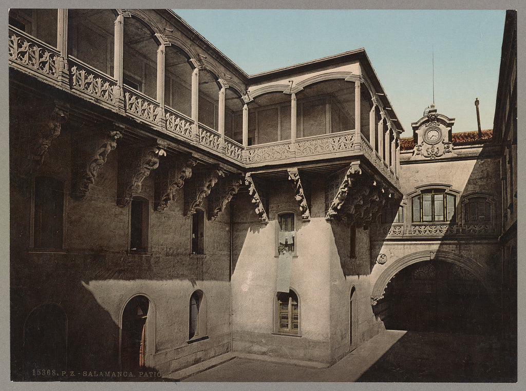 A picture of Salamanca. Patio de la Casa de la Salina