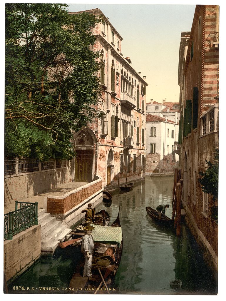 A picture of San Marina Canal, Venice, Italy