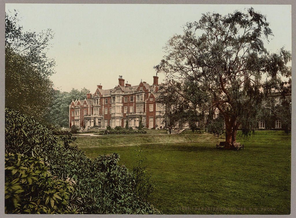 A picture of Sandringham House S.W. Front