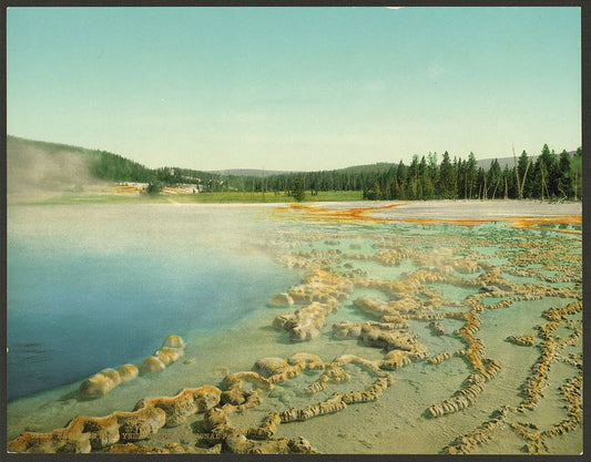 A picture of Sapphire Pool, Yellowstone National Park
