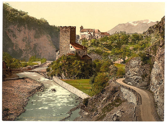A picture of Sarnthal (i.e., Sarntal), Ried and Runkelstein, Tyrol, Austro-Hungary