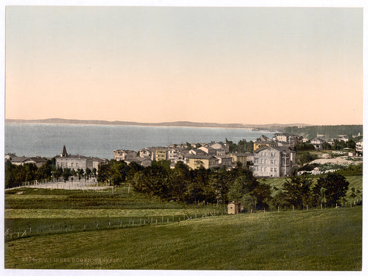 A picture of Sassnitz, from the Schwedenstrasse, Isle of Rugen, Germany