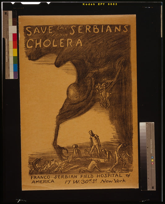 A picture of Save the Serbians from cholera