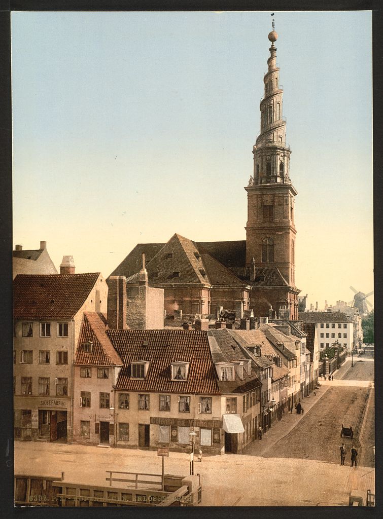 A picture of Saviour Church, Copenhagen, Denmark