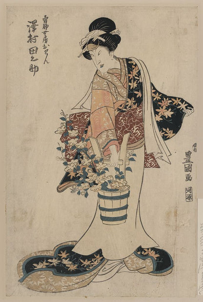 A picture of Sawamura Tanosuke no Yūsuke nyōbō Osen