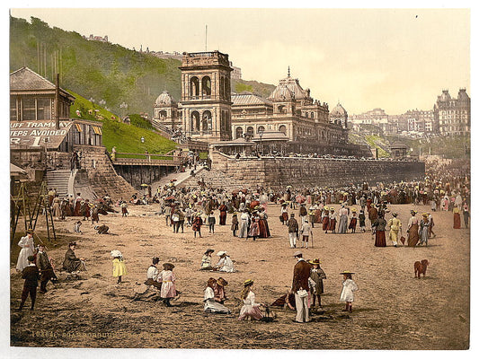 A picture of Scarborough, the children's corner, Yorkshire, England