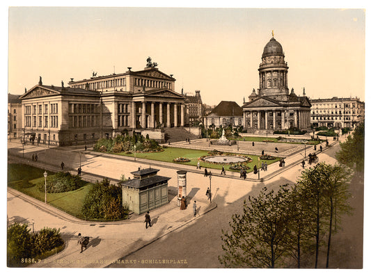 A picture of Schiller Square, Berlin, Germany