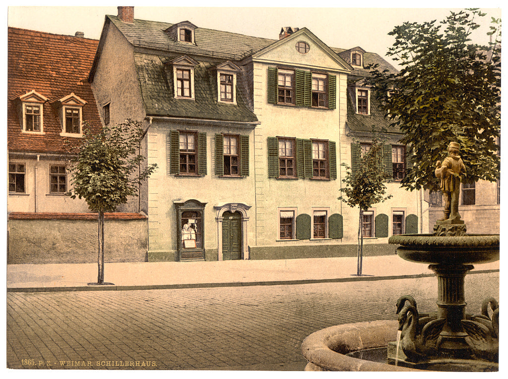 A picture of Schiller's House, Weimar, Thuringia, Germany