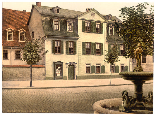 A picture of Schiller's House, Weimar, Thuringia, Germany