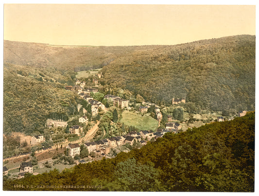 A picture of Schlangen Bad (i.e., Schlangenbad), Hesse-Nassau, Germany