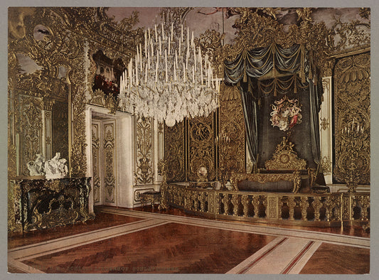 A picture of Schloss Linderhof. Schlafzimmer