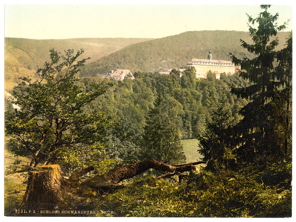 A picture of Schloss Schwarzburg, I., Thuringia, Germany