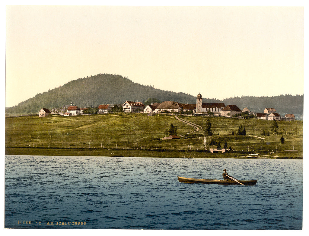 A picture of Schluchsee, general view of village, Black Forest, Baden, Germany