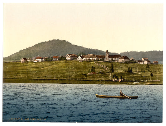 A picture of Schluchsee, general view of village, Black Forest, Baden, Germany