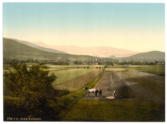 A picture of Schmiedeberg, with the Hochgebirge, Riesengebirge, Germany