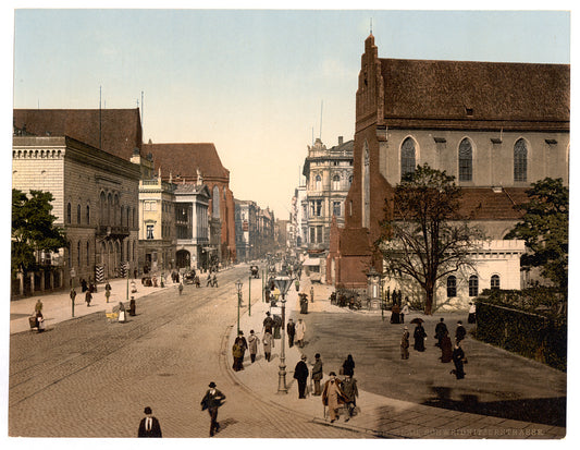 A picture of Schweidnitzer, Breslau, Silesia, Germany (i.e., Wrocław, Poland)