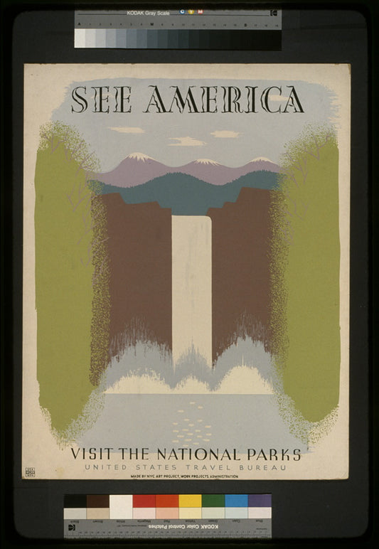 A picture of See America. Visit the national parks
