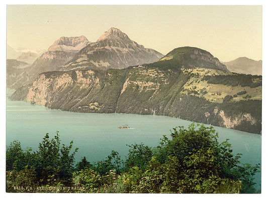 A picture of Seelisberg and Bauen, Lake Lucerne, Switzerland