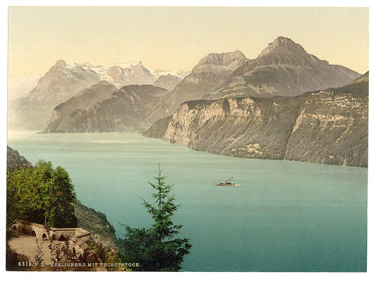A picture of Seelisberg and Bauen, Lake Lucerne, Switzerland