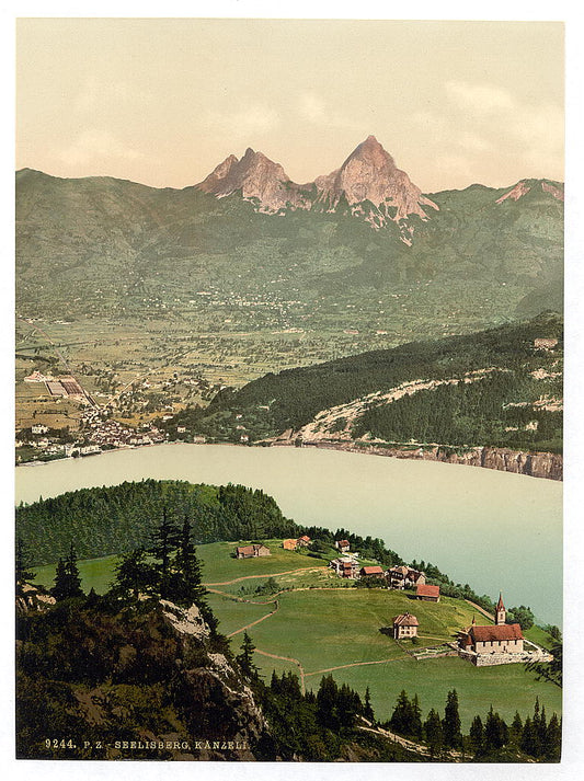 A picture of Seelisberg and Kanzeli, Lake Lucerne, Switzerland