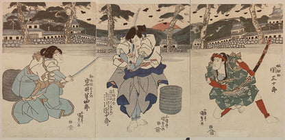 A picture of Seki sanjūrō ichikawa danjūrō iwai hanshirō