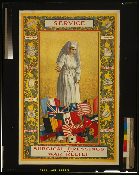 A picture of Service - Surgical dressings for war relief
