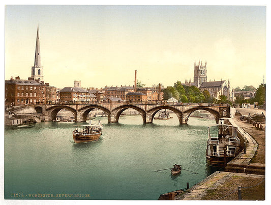 A picture of Severn Bridge, Worcester, England