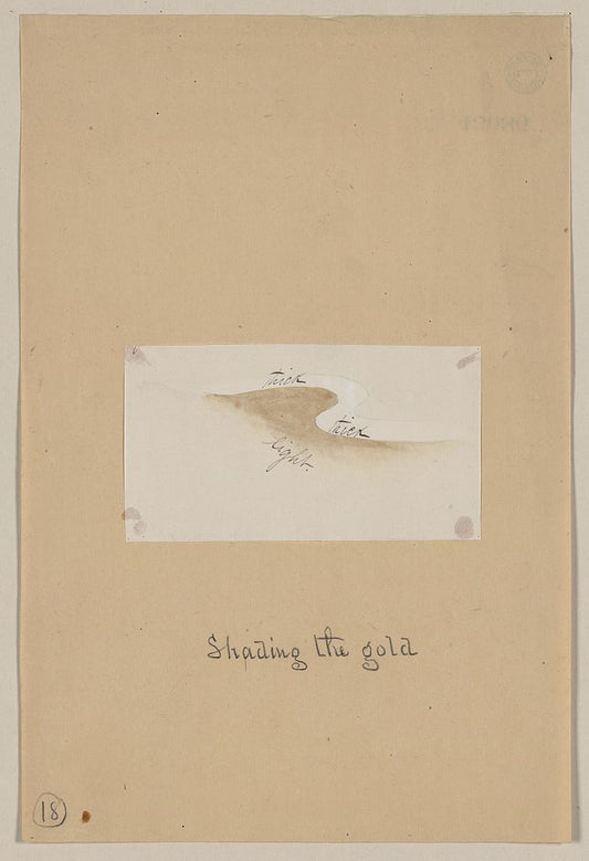A picture of Shading the gold