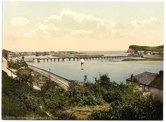 A picture of Shaldon Bridge, Teignmouth, England