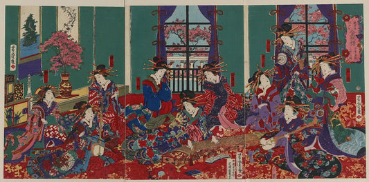 A picture of Shi-yosiwara edochō Kinpeirō