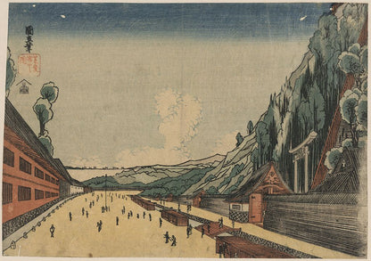 A picture of Shiba atagoyama no zu