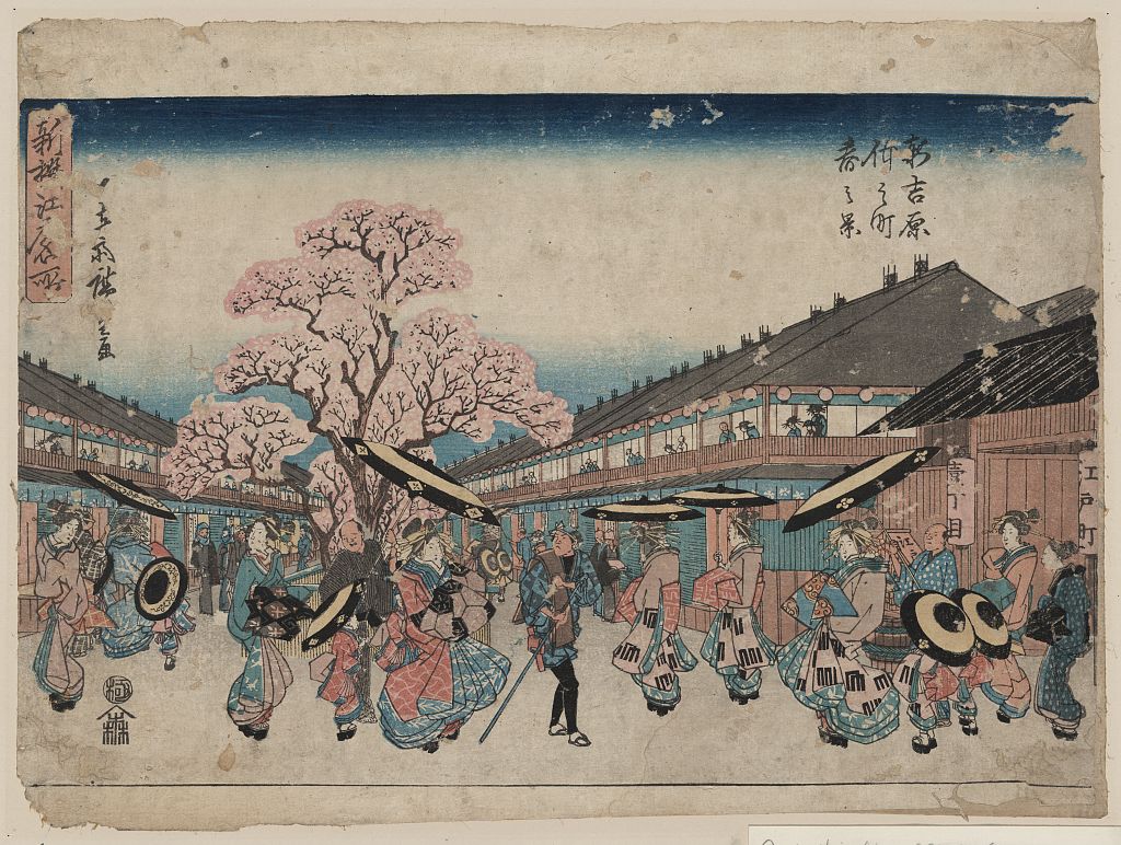 A picture of Shin-yoshiwara nakanochō haru no kei