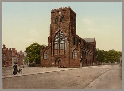 A picture of Shrewsbury. Abbey Church