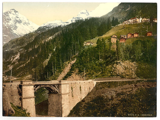 A picture of Simplon Pass, Berisal, Valais, Alps of, Switzerland