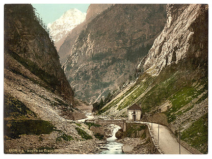 A picture of Simplon Pass, Gondoschlucht, Valais, Alps of, Switzerland