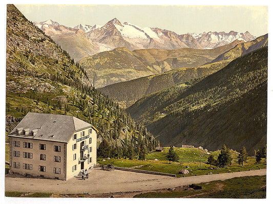 A picture of Simplon Pass, Hotel Bellevue, Valais, Alps of, Switzerland