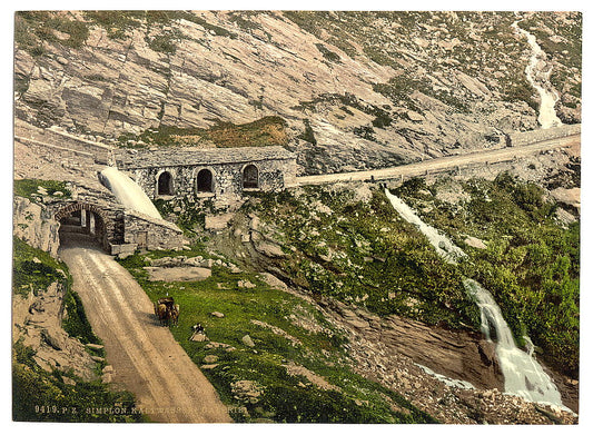 A picture of Simplon Pass, Kaltwasser Gallerie, Valais, Alps of, Switzerland