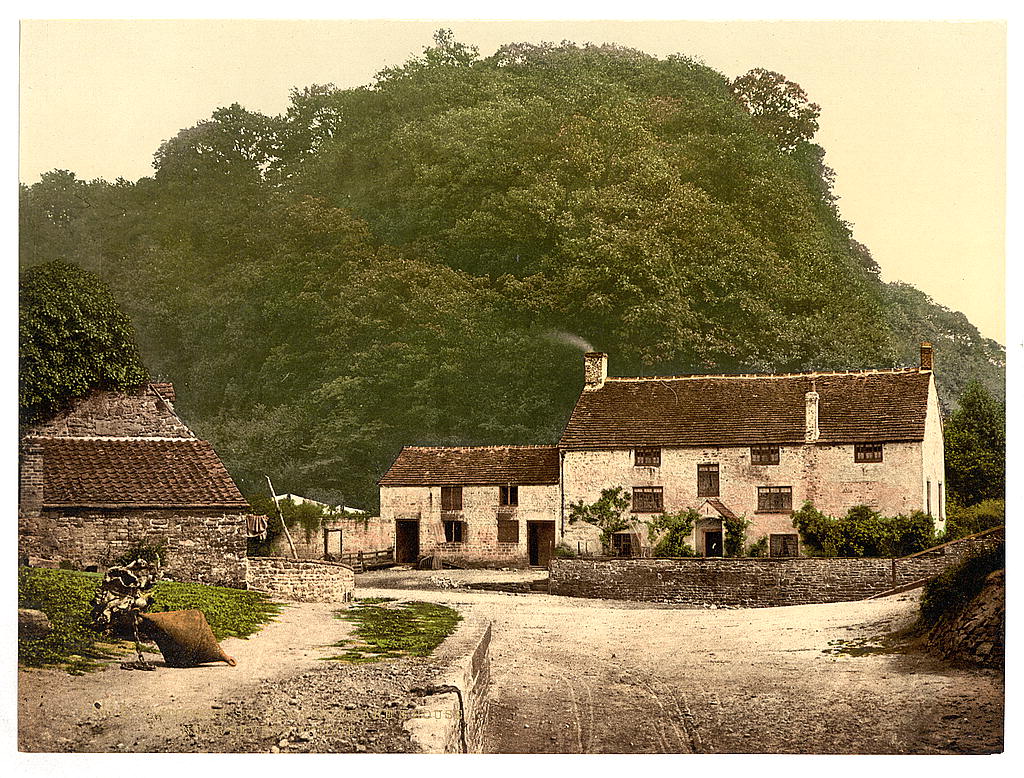 A picture of Sir Francis Drake's House near Severn Bridge, Gatcombe, England