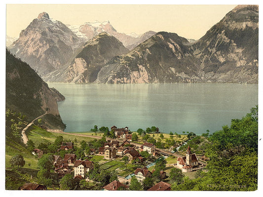 A picture of Sisikon, Lake Lucerne, Switzerland