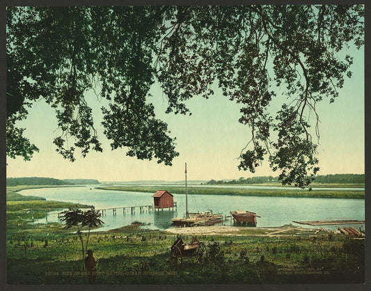 A picture of Site of Old Fort Bayou, Ocean Springs, Miss.