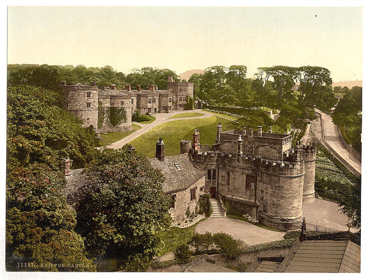 A picture of Skipton Castle, Yorkshire, England