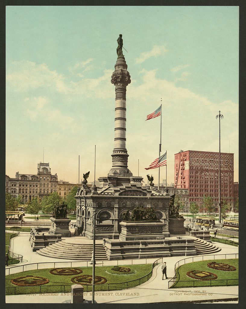 A picture of Soldiers' and Sailors' Monument, Cleveland