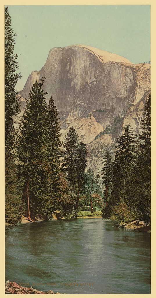 A picture of South Dome, Yosemite Valley