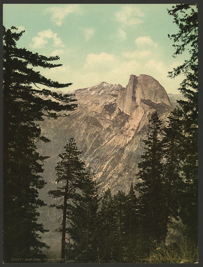 A picture of South Dome, Yosemite Valley